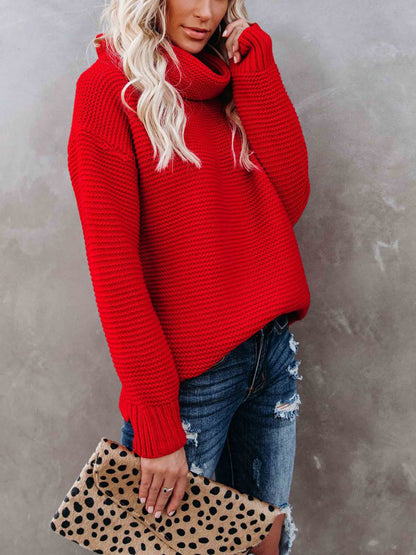 Loose Turtleneck Warm Sweater